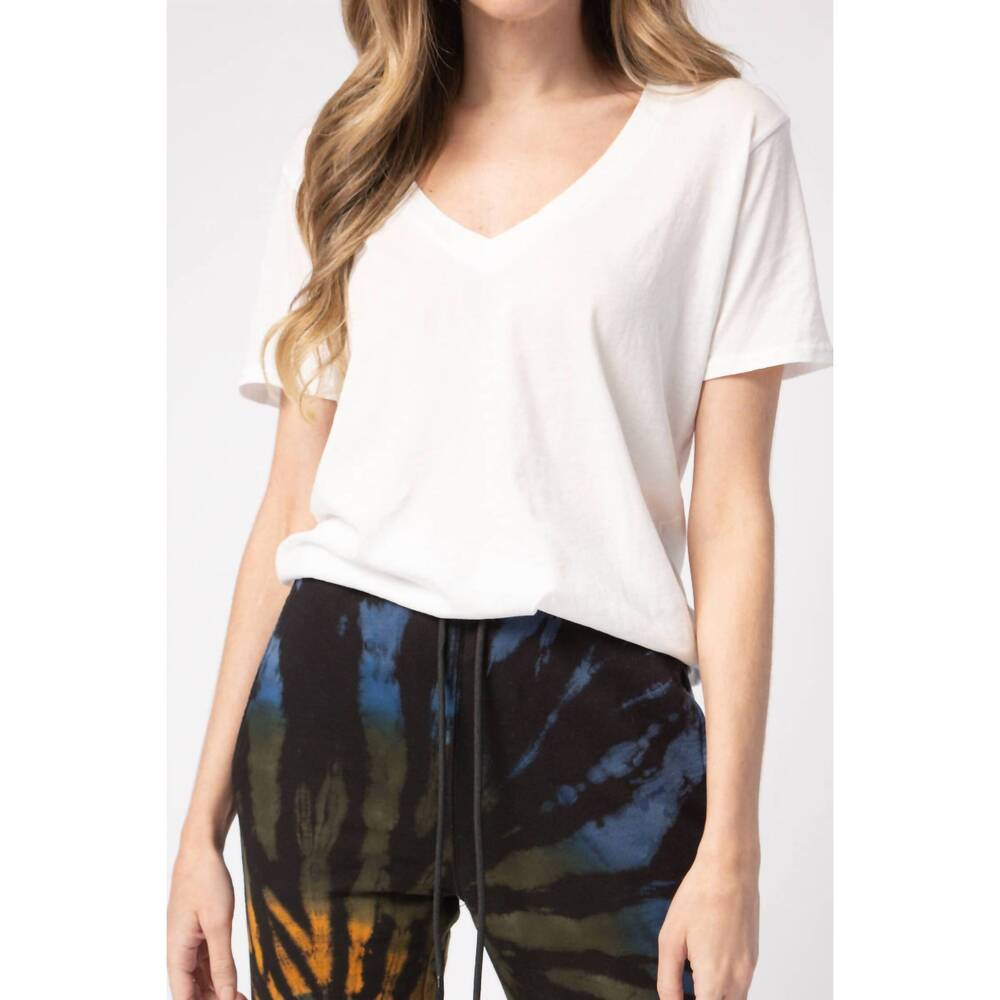 NEW NSF cielo v-neck tee in white